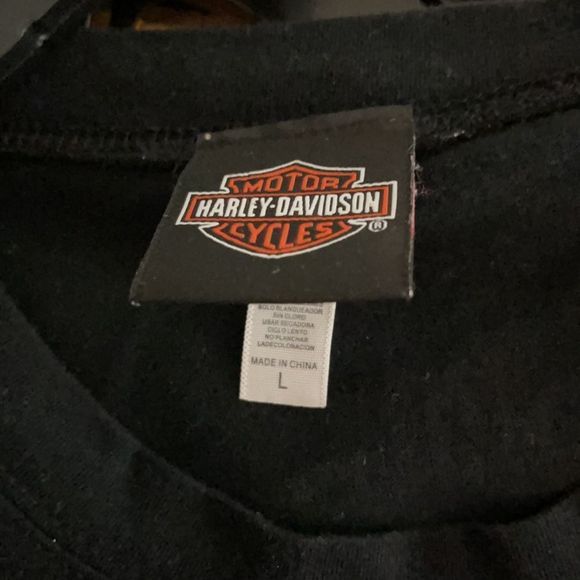 Harley-Davidson Short Sleeve Tee with Sequins - Picture 5 of 5